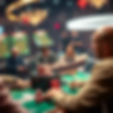 Understanding Player Psychology in Online Gambling An infographic depicting player psychology and decision-making in online gambling environments