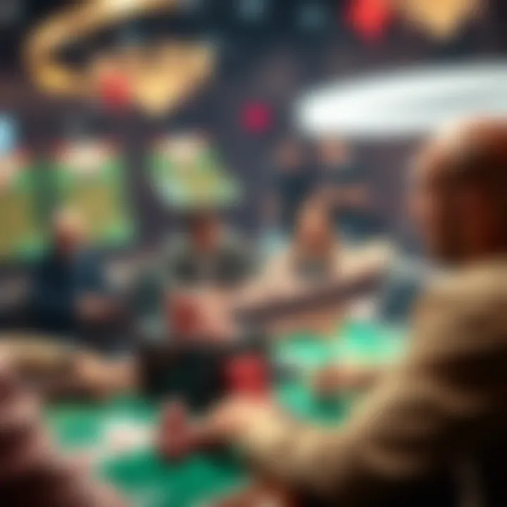 Understanding Player Psychology in Online Gambling An infographic depicting player psychology and decision-making in online gambling environments