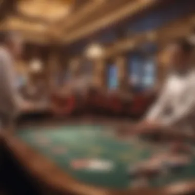 Exquisite Culinary Delights in a Casino Setting Gourmet dining experience at a luxurious casino restaurant