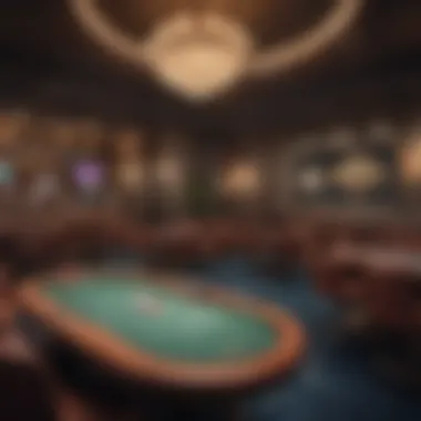 Exclusive VIP Lounge for High-Stakes Gamblers VIP lounge area offering exclusive services and high-stakes gaming