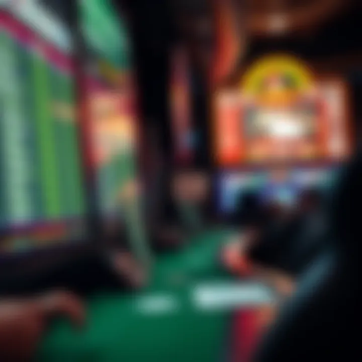 Sports betting options displayed at the Seneca Allegany Sportsbook