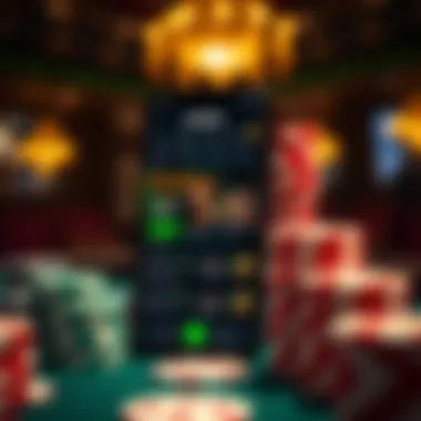 Overview of Unibet Virginia App interface showcasing betting options