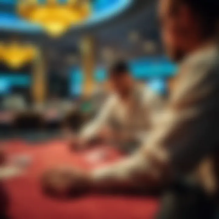 Effective Use of Golden Nugget Coupons Player utilizing Golden Nugget coupons at a gaming table