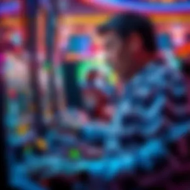 Engaging Player Experience with Great Owl Slot A player engaged in the thrilling experience of spinning the Great Owl slot machine