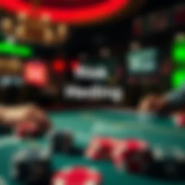 Risk Mitigation through Hedging Techniques Diagram illustrating risk mitigation through hedging