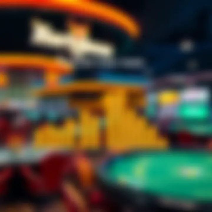 Peak Betting Times at Horseshoe Sportsbook Graph illustrating peak times for betting at the sportsbook