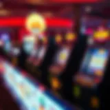 Visual representation of the Hot Shot Casino app interface showcasing vibrant graphics and slot machines