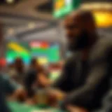 LeBron James at a sports betting event