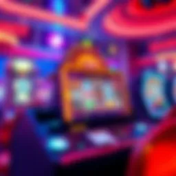 A captivating live slots gaming interface showcasing vibrant graphics and interactive features.