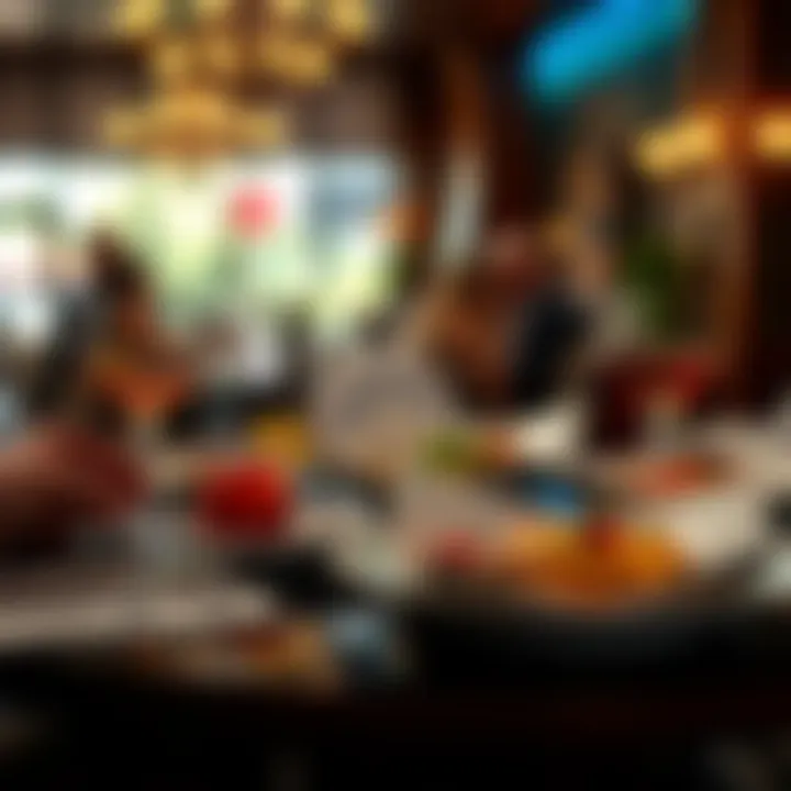 Culinary delights offered at the restaurant within Magnolia Bluffs Casino Hotel