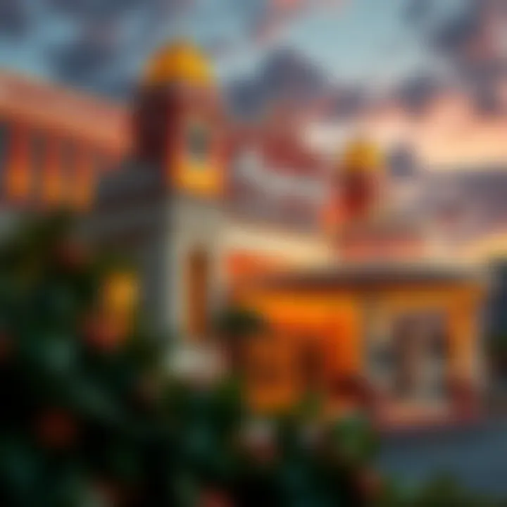 Exterior view of Magnolia Bluffs Casino Hotel showcasing its architecture