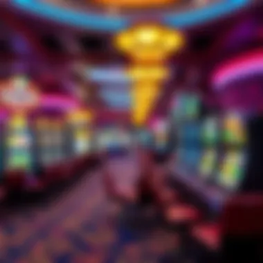 Vibrant gaming floor filled with diverse gaming options at Magnolia Bluffs Casino Hotel