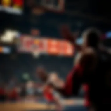 Historical analysis of famous March Madness shots