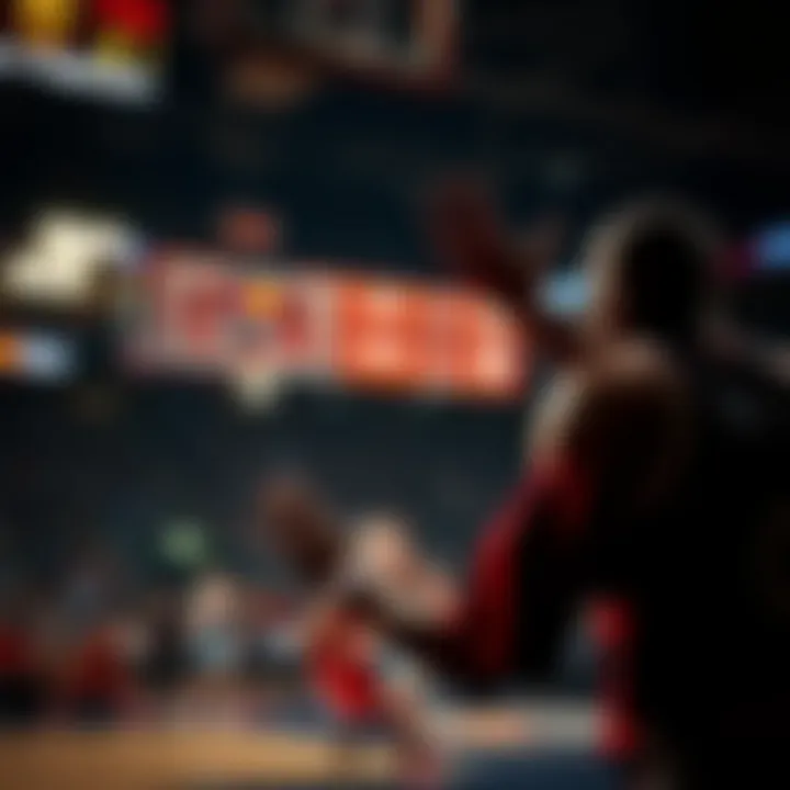 Historical analysis of famous March Madness shots