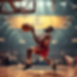 Iconic moment of a buzzer beater in March Madness