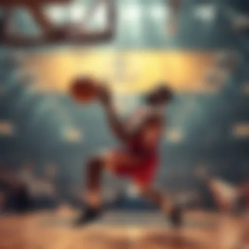 Iconic moment of a buzzer beater in March Madness