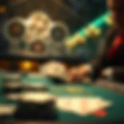 Mathematical strategy in blackjack