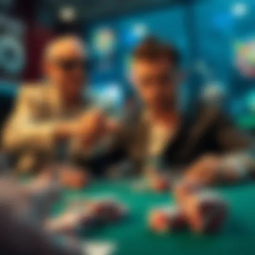 Strategic gameplay in online poker