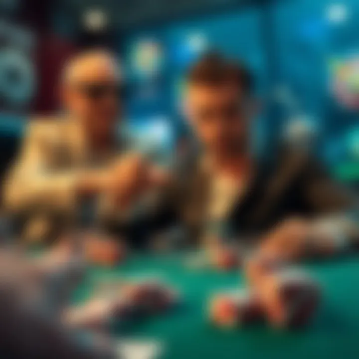 Strategic gameplay in online poker