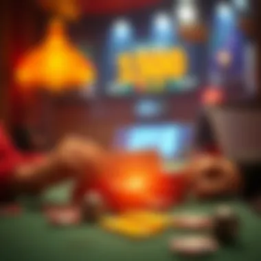 Implications of Winning in Online Lotteries Conceptual image of winnings and their implications