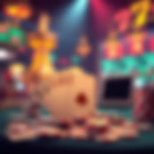 Visual representation of online lottery platforms