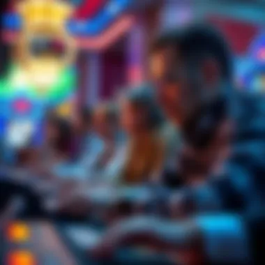 Exciting slot tournament action