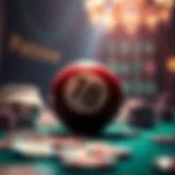 Conceptual representation of odds in lottery games