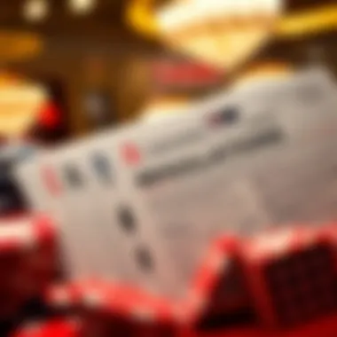 Understanding Casino Regulations A close-up of casino regulations documents