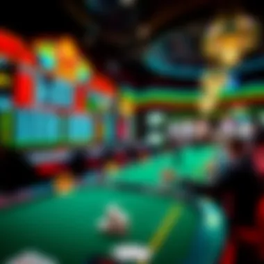 Overview of Orleans Casino sportsbook with betting options highlighted