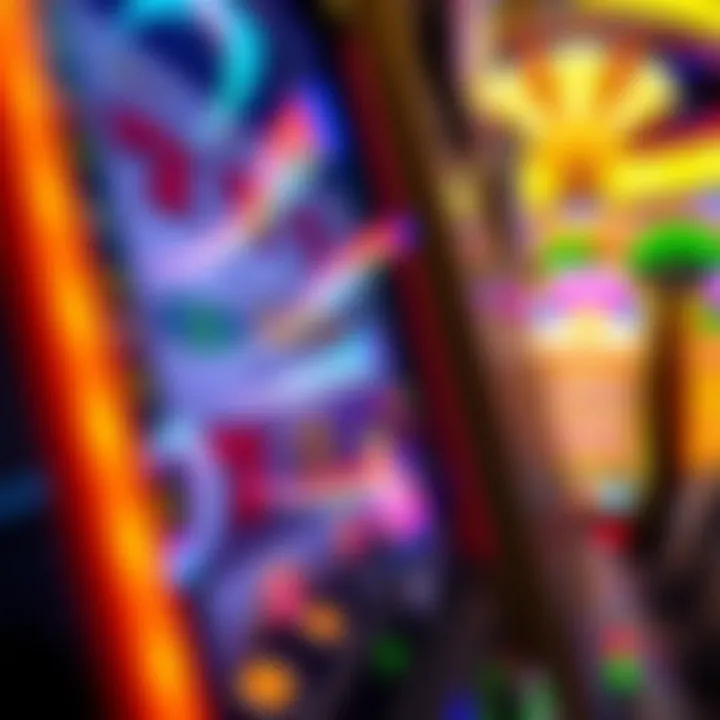 Close-up of a slot machine jackpot win