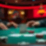 Strategic card placement in Parx Blackjack