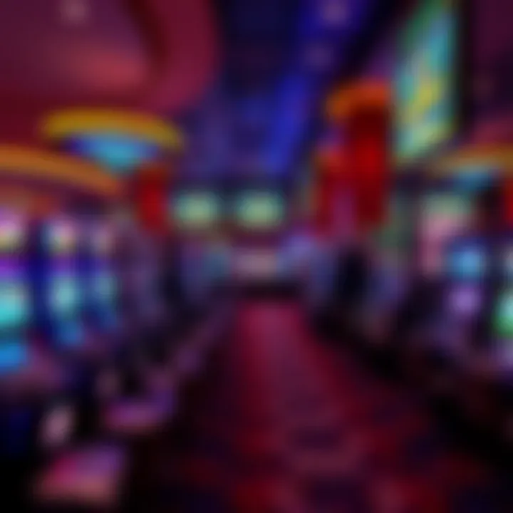 Vibrant Gaming Options at Parx Casino Gaming floor filled with diverse slot machines