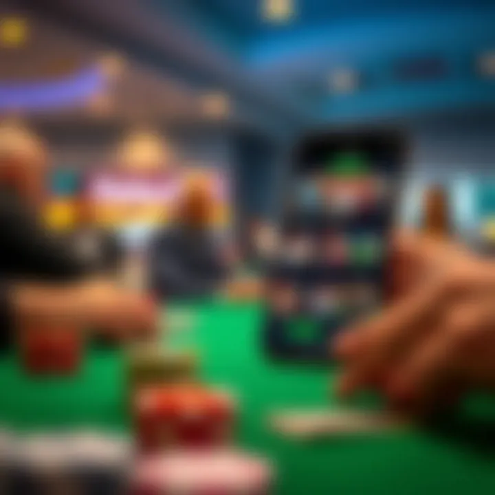 Navigating the PointsBet Indiana Mobile Experience Visual of the user interface for PointsBet mobile application