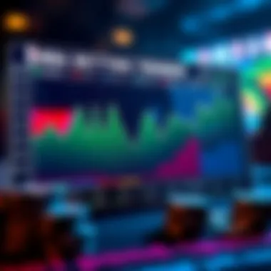 A graph showcasing NBA betting trends