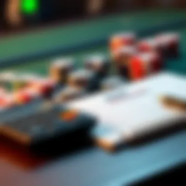 A calculator and notepad for risk management