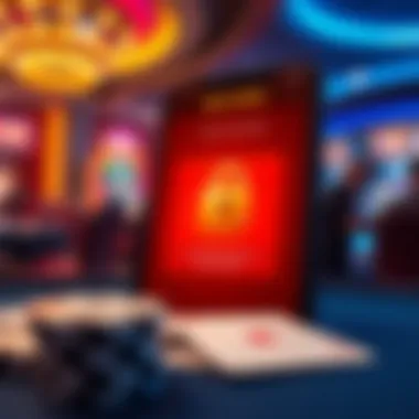 Illustration depicting secure payment options within the Hot Shot Casino app ensuring user safety