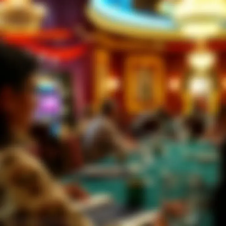 Dining Experience at Silver Slipper Elegant dining setting within the casino