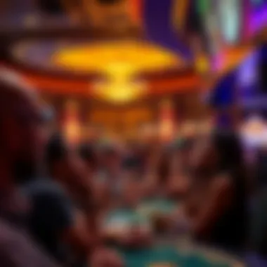 Live Entertainment at Silver Slipper Crowd enjoying live entertainment at the casino