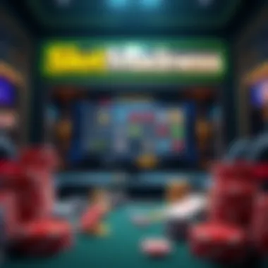 Seamless User Interface of SlotMadness Casino An engaging user interface showcasing a seamless gaming environment