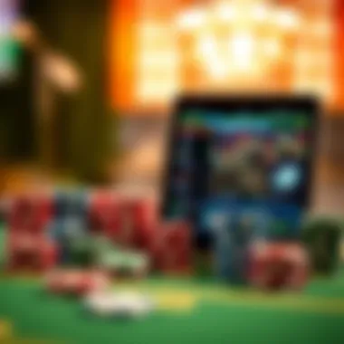 Key Platforms in Indianapolis Sports Betting A digital representation of popular sports betting platforms
