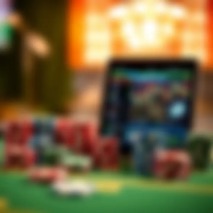 Key Platforms in Indianapolis Sports Betting A digital representation of popular sports betting platforms