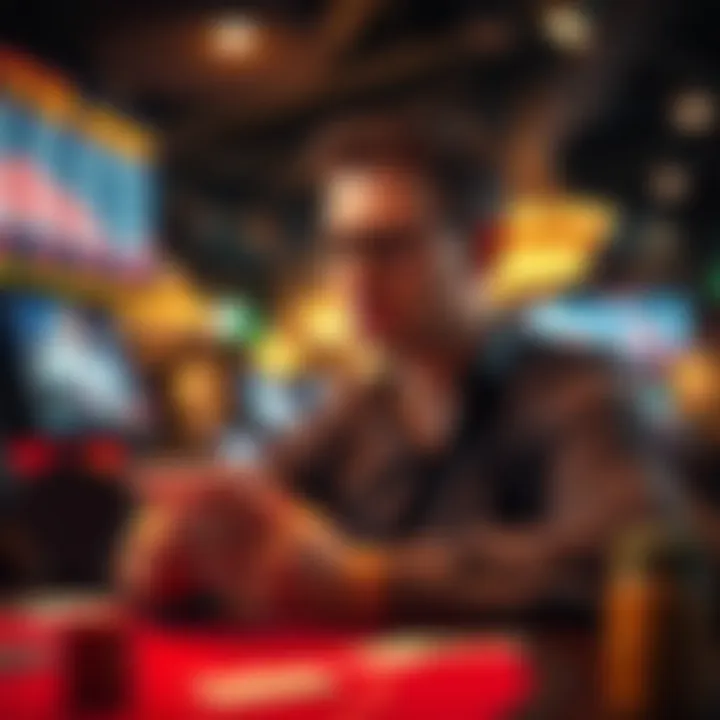 Understanding Betting Odds A person analyzing betting odds on a digital screen