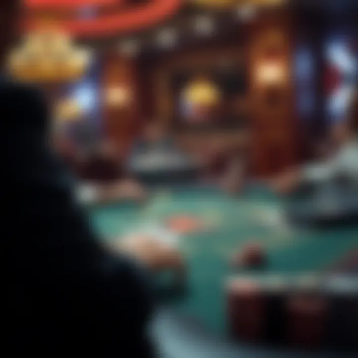 The Strategy Behind Blackjack A strategic game of blackjack in progress