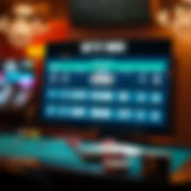 Understanding Betting Odds Betting odds displayed on a digital screen