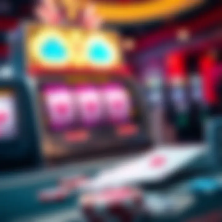 Illustration of payout strategies for slot games