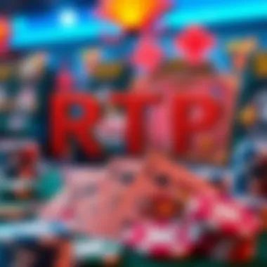 Visual representation of RTP percentages in slot games