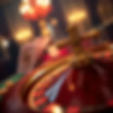 Illustration depicting the randomness in a roulette game