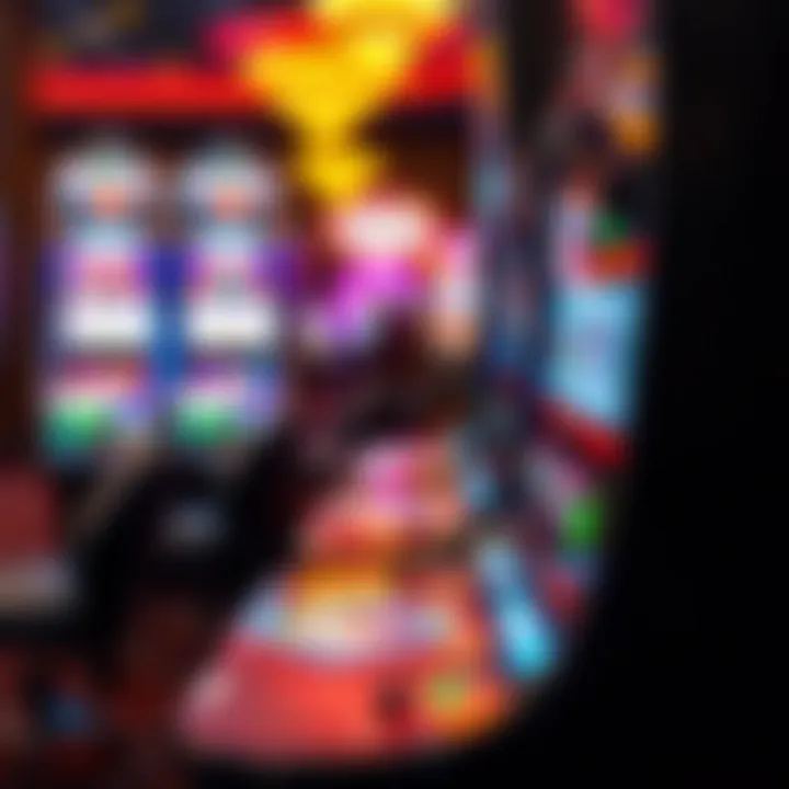 A digital representation of advanced gaming technology in action