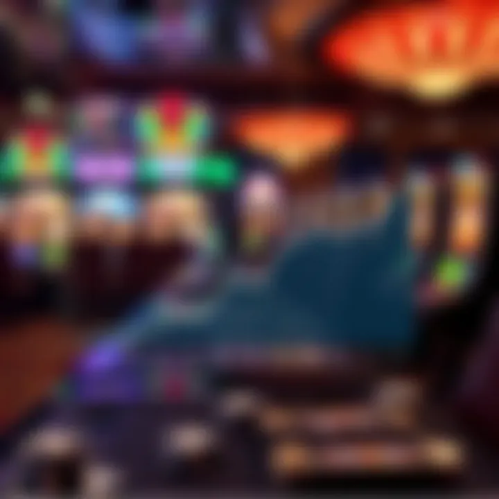 A graph illustrating player engagement trends in online casinos