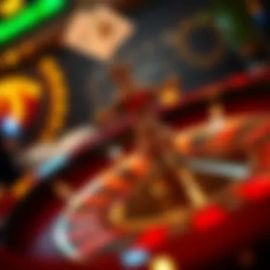 The Spin of Luck A cinematic portrayal of a roulette wheel in motion